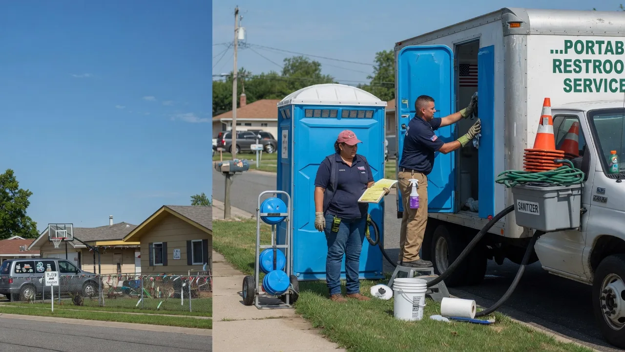 Portable Toilet Rental in Gifford, IL near me